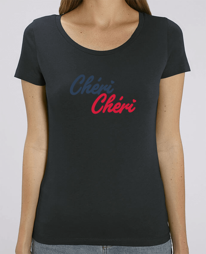 T-shirt Femme Chéri Chéri par tunetoo