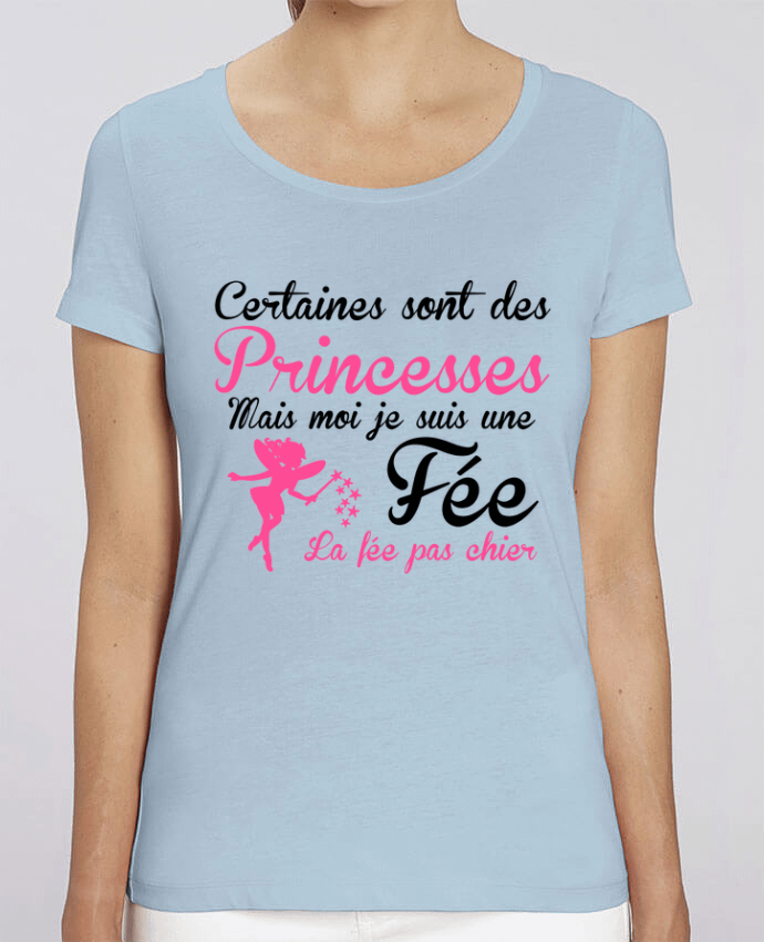 Essential women\'s t-shirt Stella Jazzer la fée pas chier by Milie