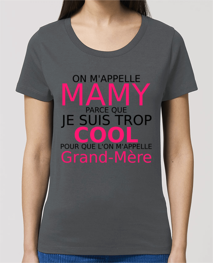 T-Shirt Essentiel - Stella Jazzer on m'appelle mamy by Milie