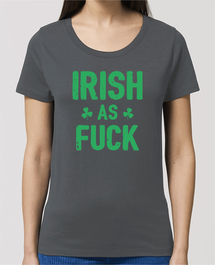 Camiseta Essential pora ella Stella Jazzer Irish as fuck por tunetoo