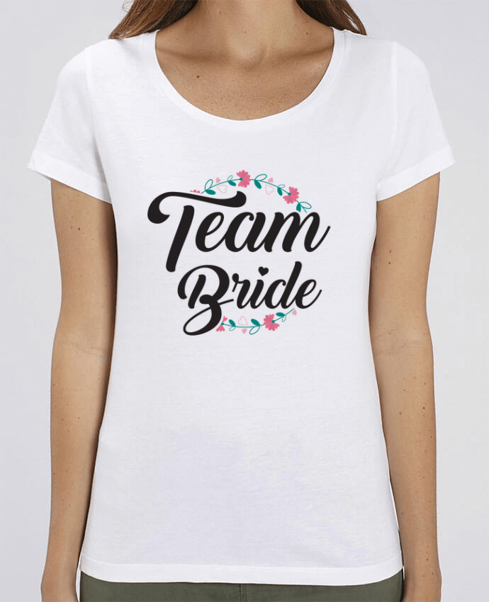 T-shirt Femme Team Bride par tunetoo