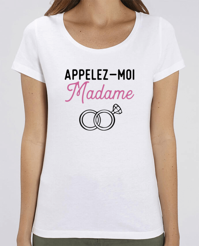 T-shirt Femme Appelez moi madame mariage evjf par Original t-shirt