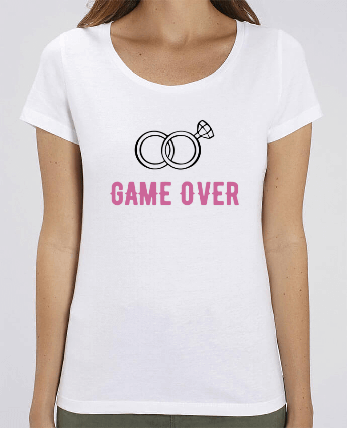 Essential women\'s t-shirt Stella Jazzer Game over mariage evjf by Original t-shirt