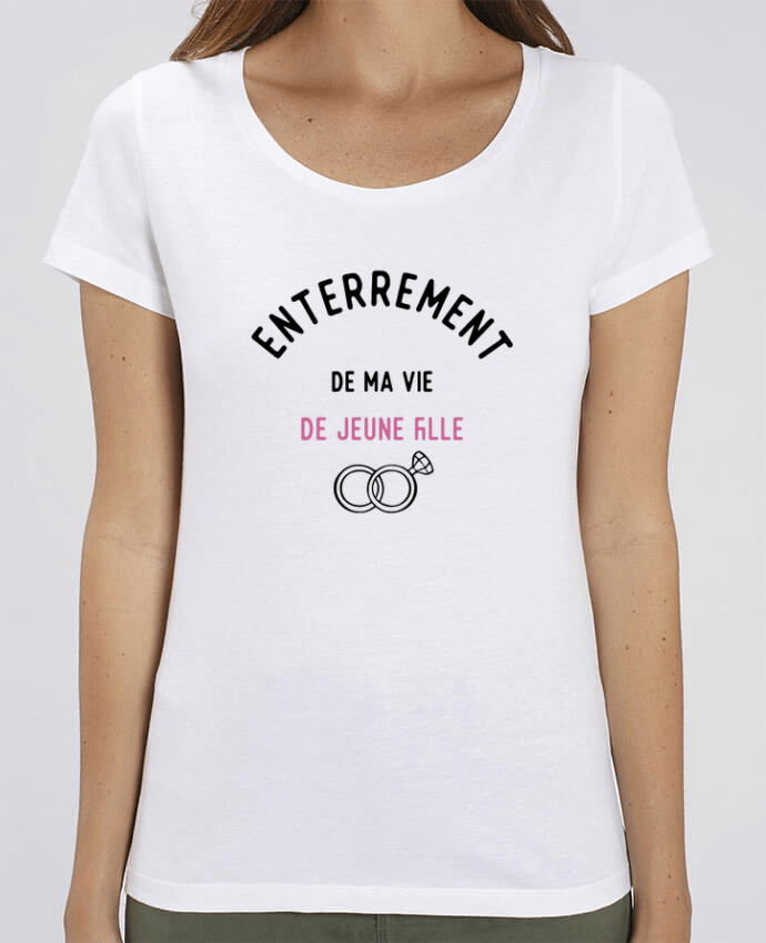 Essential women\'s t-shirt Stella Jazzer Ma vie de jeune fille cadeau evjf mariage by Original t-shirt