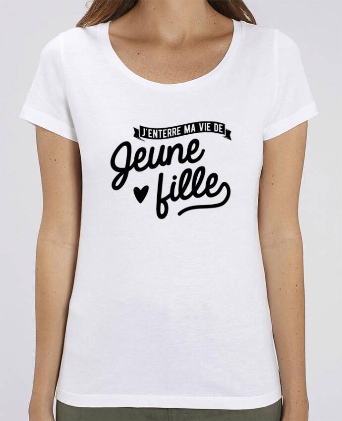 Essential women\'s t-shirt Stella Jazzer Vie de jeune fille EVJF by Original t-shirt
