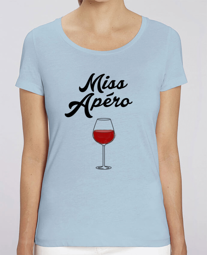 Essential women\'s t-shirt Stella Jazzer Miss Apéro by tunetoo