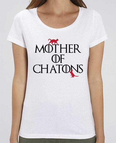 T-shirt Femme Mother of chatons par tunetoo