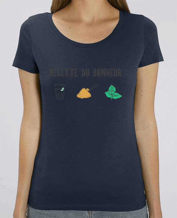 Camiseta Essential pora ella Stella Jazzer Recette du bonheur : Mojito por tunetoo