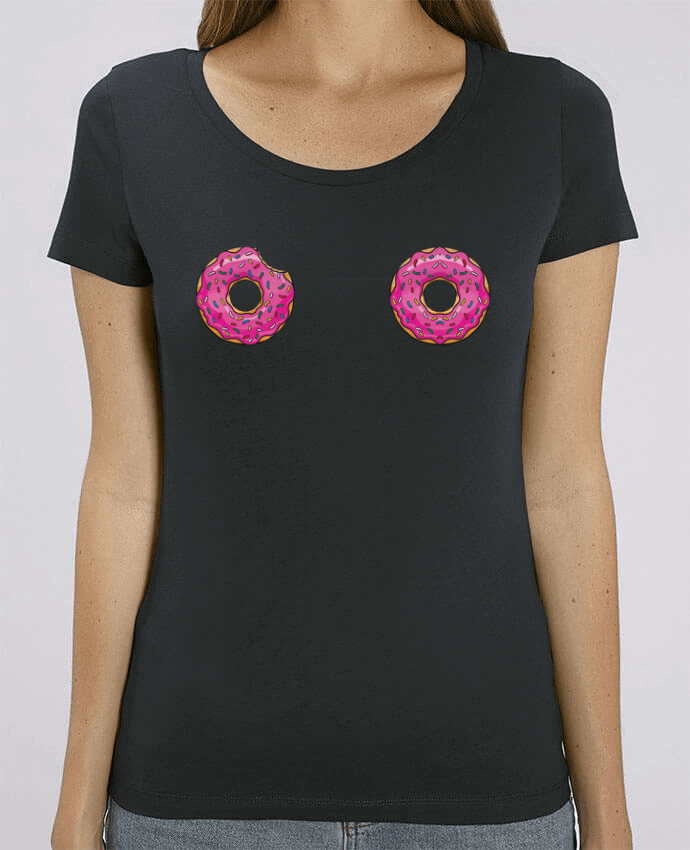 Essential women\'s t-shirt Stella Jazzer Donut by caroline.c