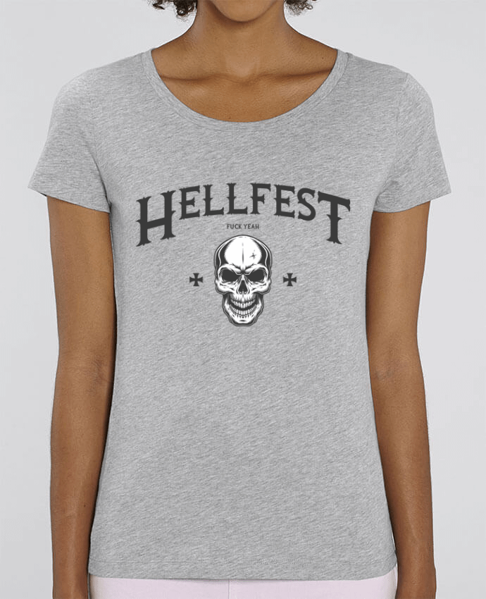 T-shirt Femme Hellfest fuck yeah par tunetoo