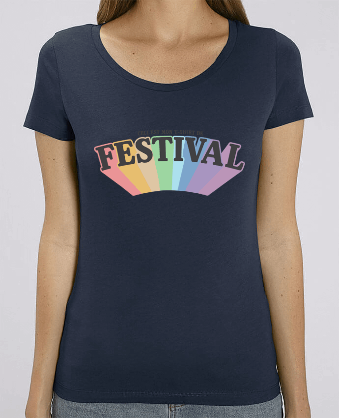 Camiseta Essential pora ella Stella Jazzer Ceci est mon t-shirt de festival por tunetoo