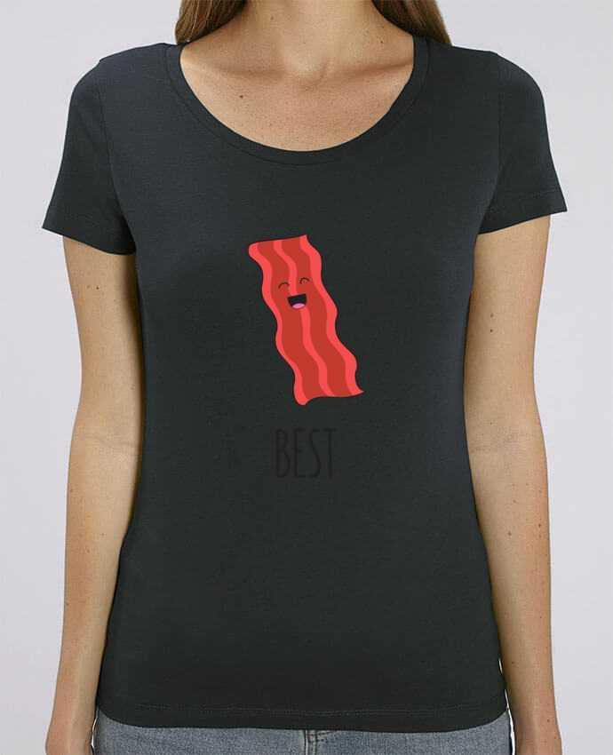 T-shirt Femme BFF - Bacon and egg 1 par tunetoo