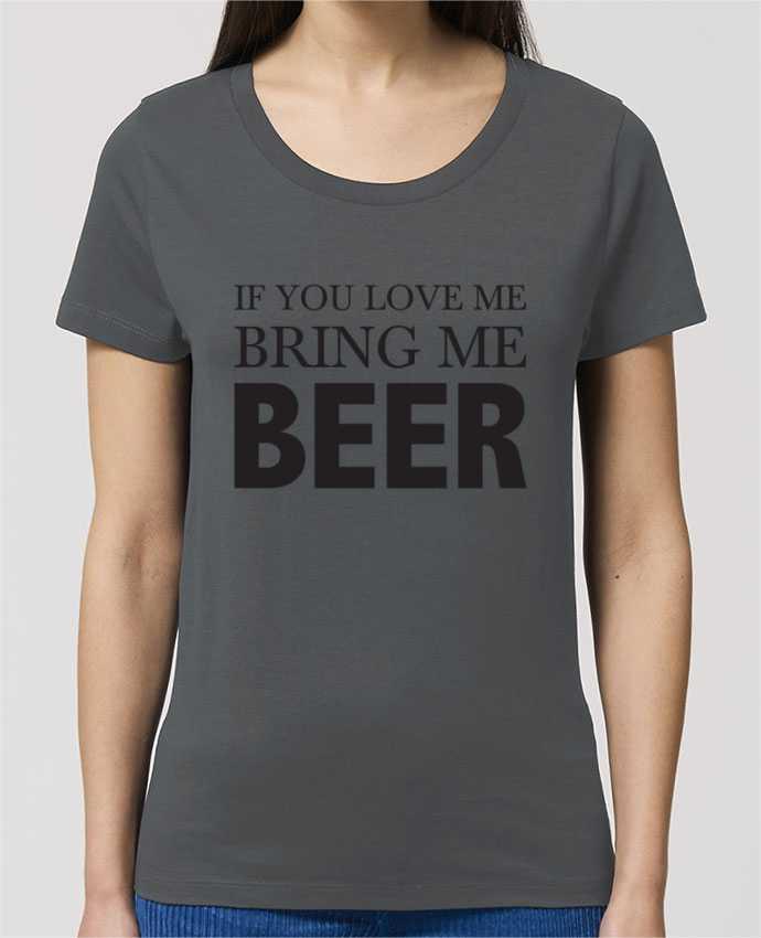 Essential women\'s t-shirt Stella Jazzer Bring me beer by tunetoo
