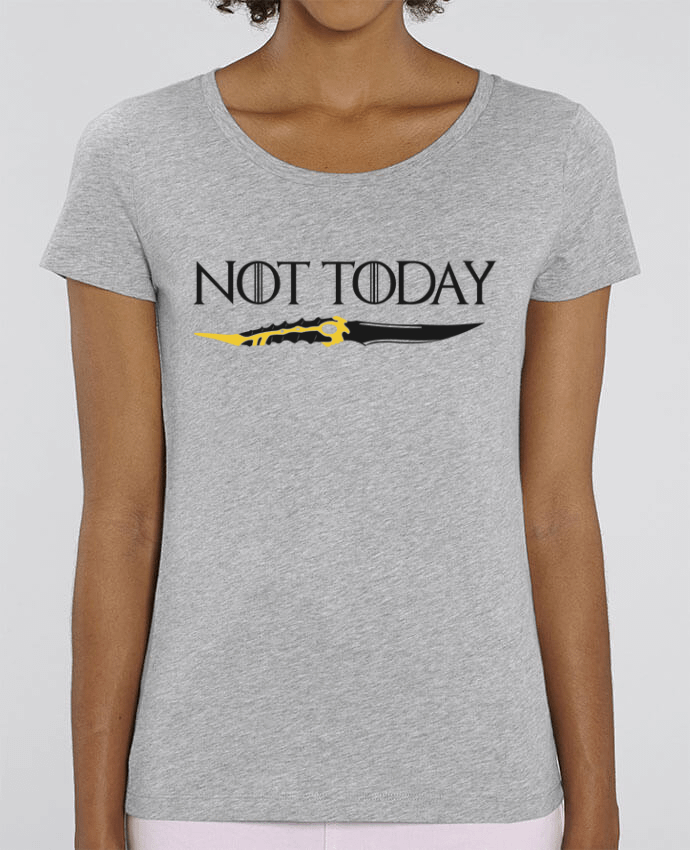T-shirt Femme Not today - Arya Stark par tunetoo