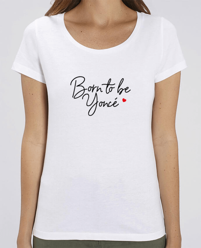 Camiseta Essential pora ella Stella Jazzer Born to be Yoncé por Nana