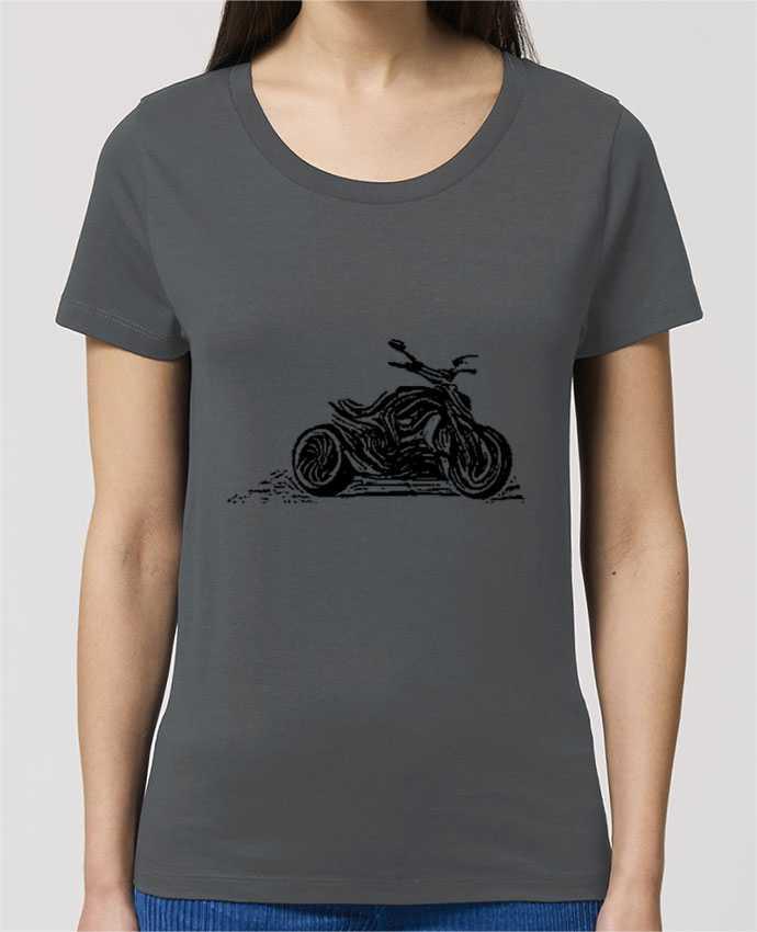 Camiseta Essential pora ella Stella Jazzer moto por JE MO TO