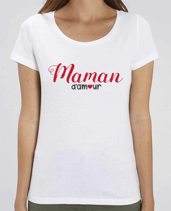 T-shirt Femme Maman d'amour par tunetoo