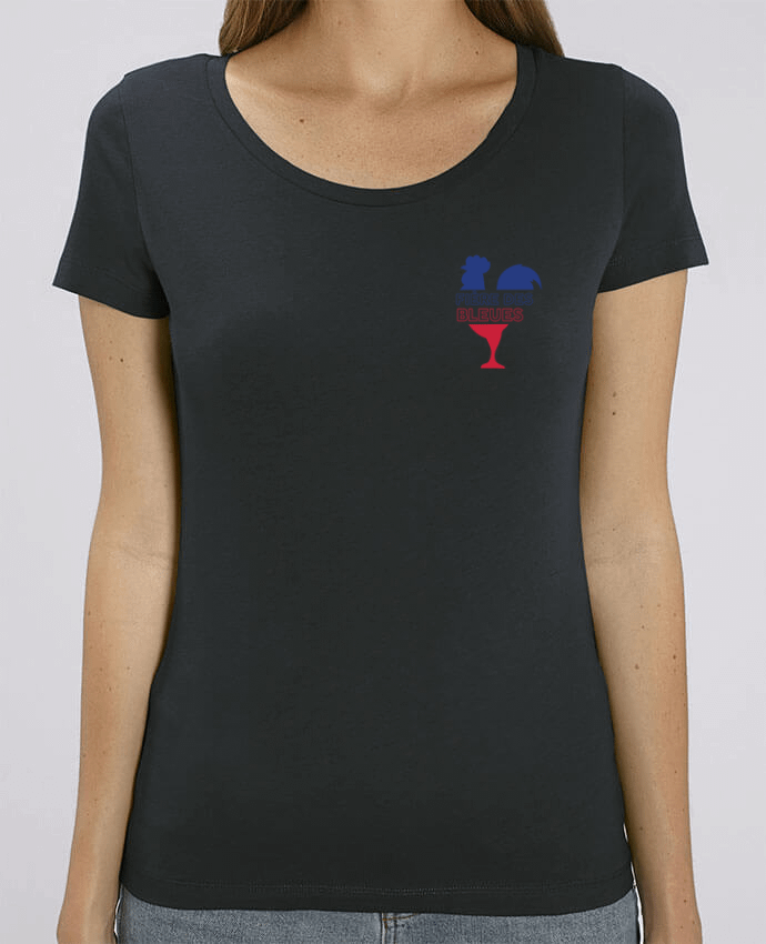 T-shirt Femme Fière des bleues par tunetoo