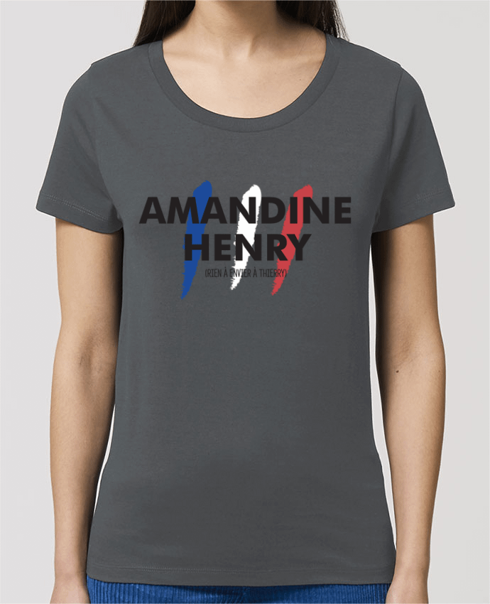 Essential women\'s t-shirt Stella Jazzer Amandine Henry - Rien à envier à Thierry by tunetoo