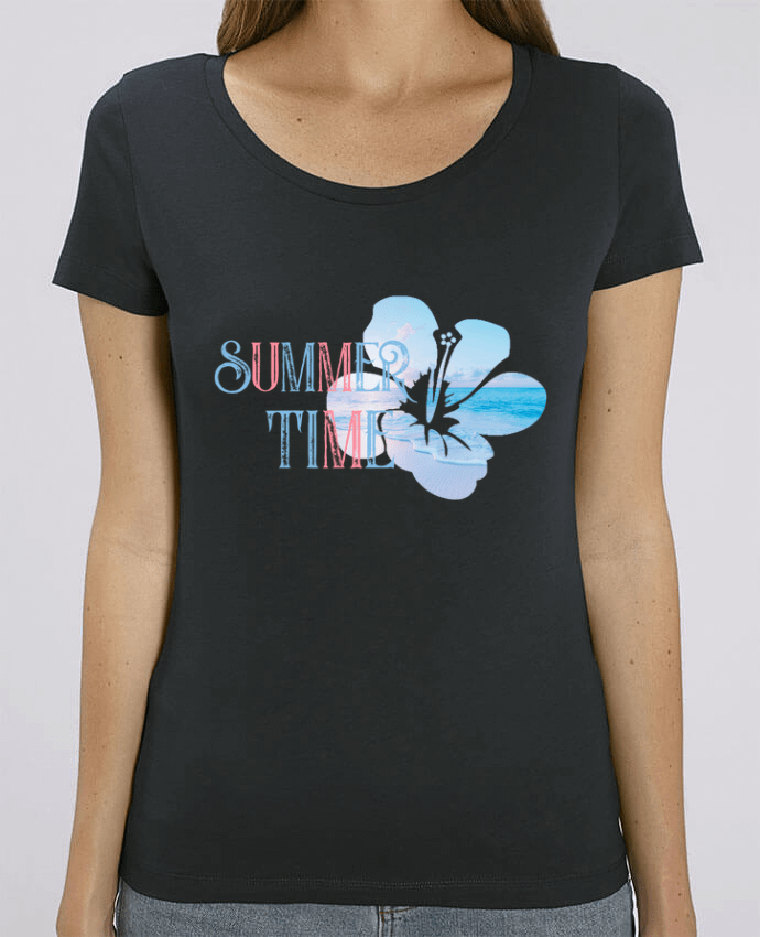 Essential women\'s t-shirt Stella Jazzer Summer time by Clarté
