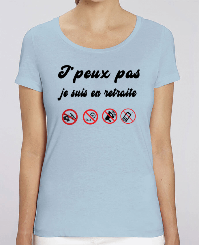 Essential women\'s t-shirt Stella Jazzer Je peux pas je suis en retraite by jorrie