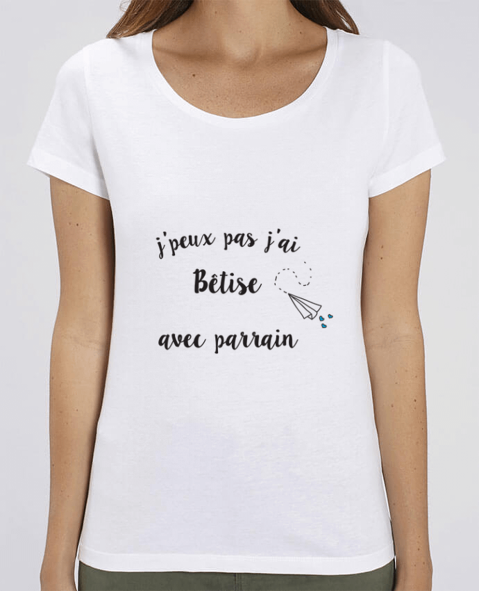 Essential women\'s t-shirt Stella Jazzer J'peux pas j'ai bêtise avec byrain by Mila-choux