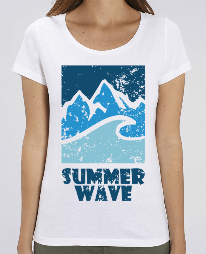 Camiseta Essential pora ella Stella Jazzer SummerWAVE-02 por Marie