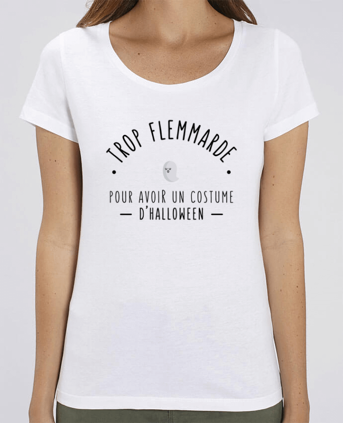 T-shirt Femme Trop flemmarde pour avoir un costume par tunetoo