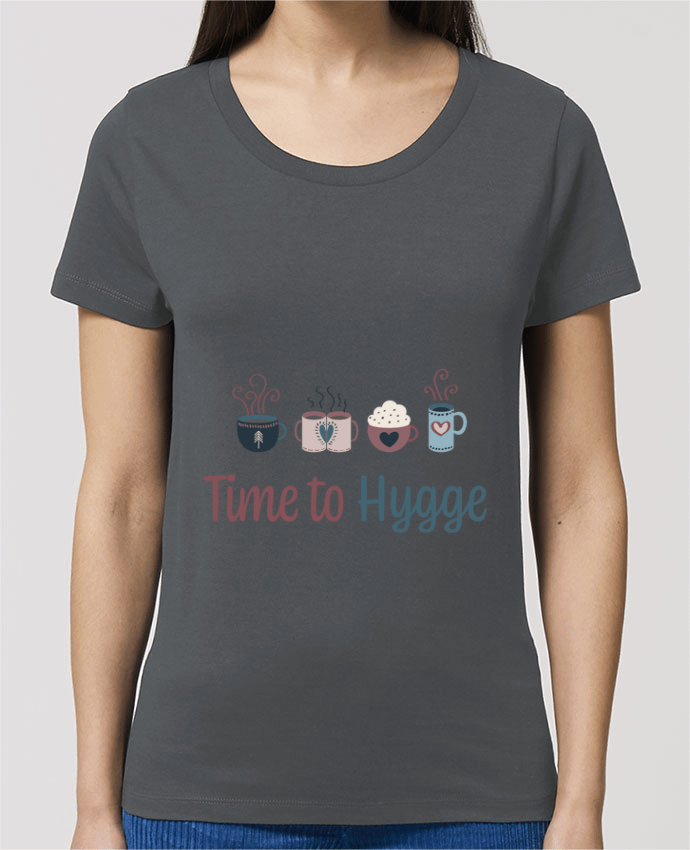 Camiseta Essential pora ella Stella Jazzer Time to Hygge por lola zia