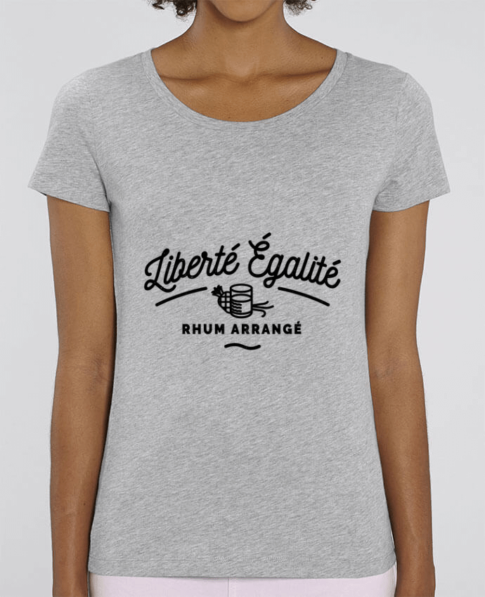 Essential women\'s t-shirt Stella Jazzer Liberté égalité Rhum Arrangé by Rustic