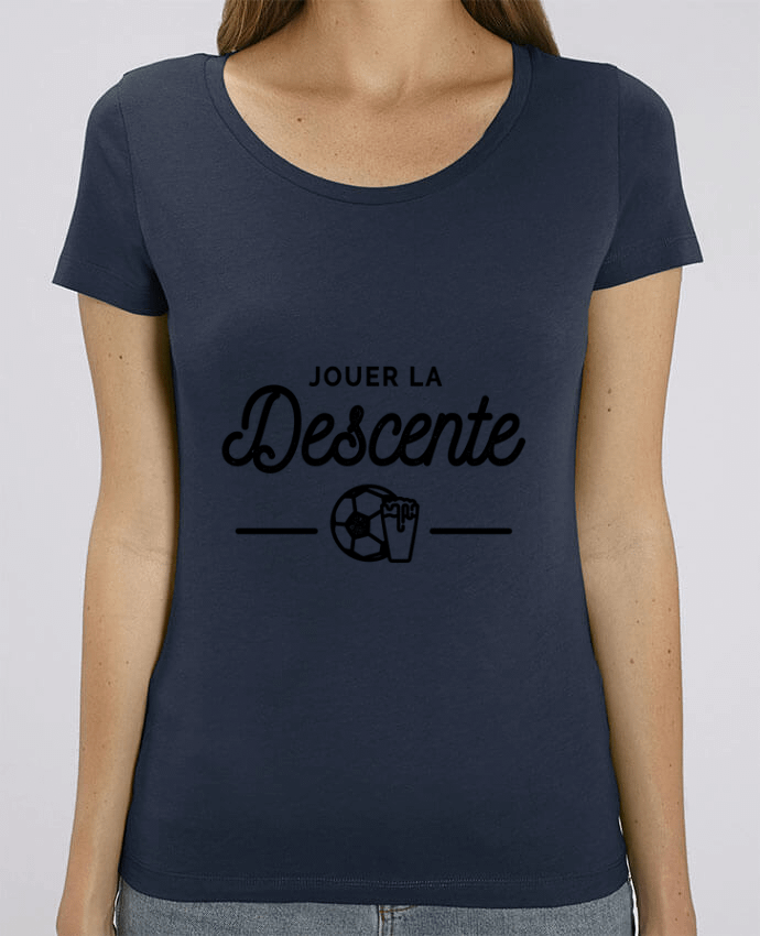 T-shirt Femme Jouer la descente par Rustic