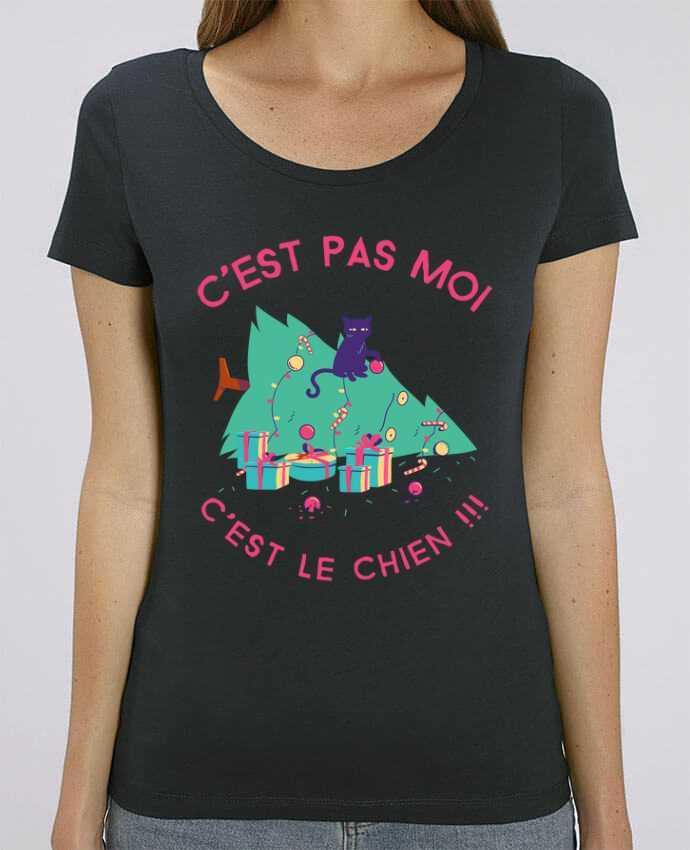 T-shirt Femme Humour de chat par SANDRA-WEB-DESIGN.CH