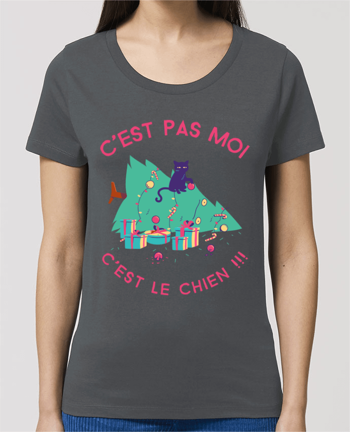 T-Shirt Essentiel - Stella Jazzer Humour de chat by SANDRA-WEB-DESIGN.CH