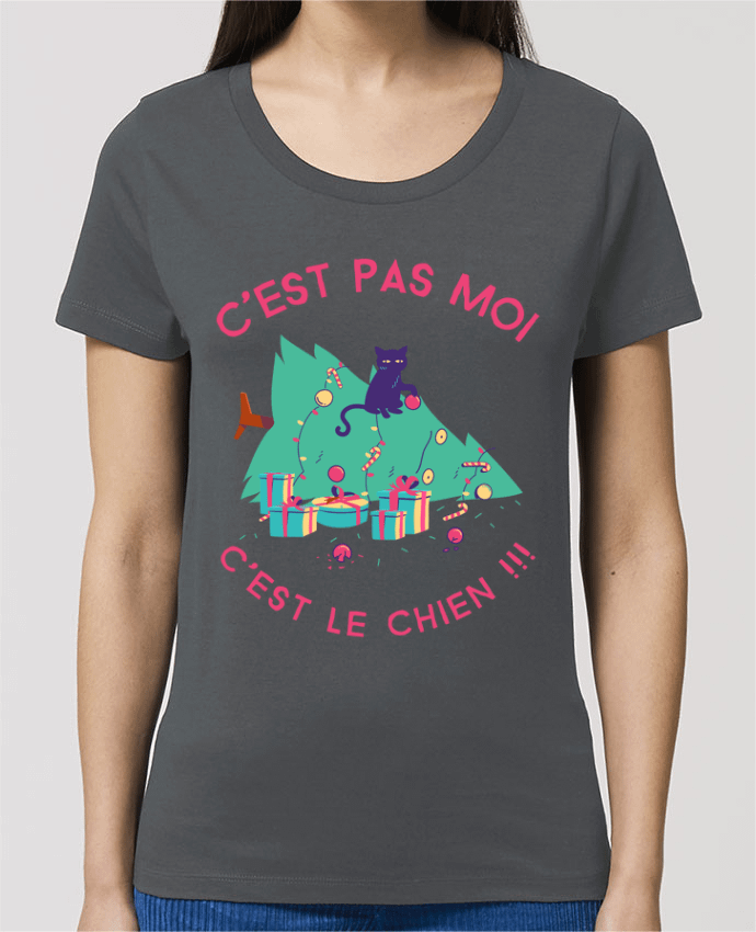 Camiseta Essential pora ella Stella Jazzer Humour de chat por SANDRA-WEB-DESIGN.CH