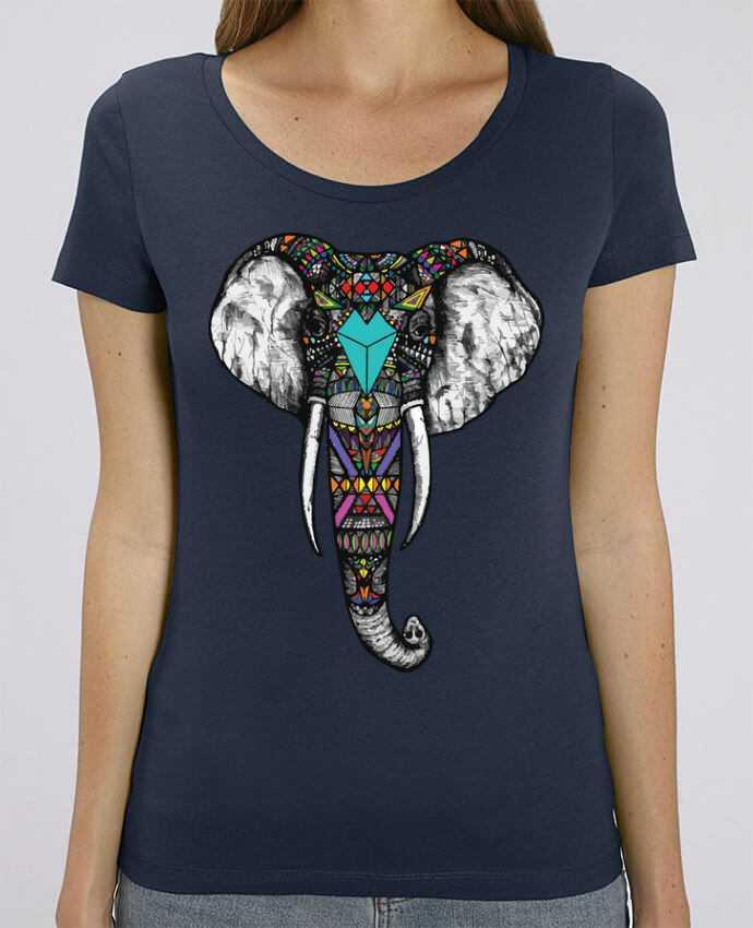 Camiseta Essential pora ella Stella Jazzer Éléphant indien por jorrie
