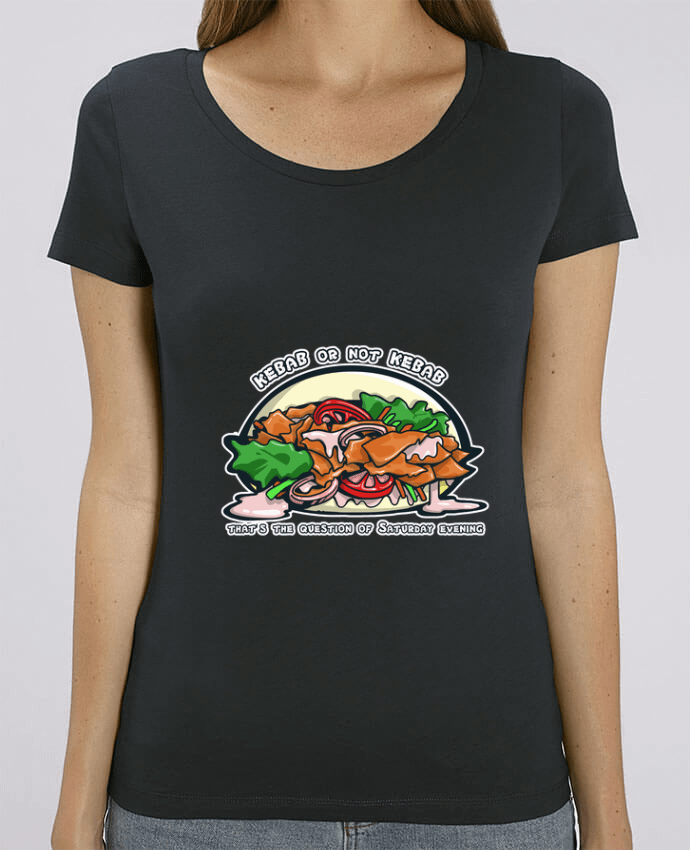 T-shirt Femme Kebab or not Kebab ? par Tomi Ax - tomiax.fr