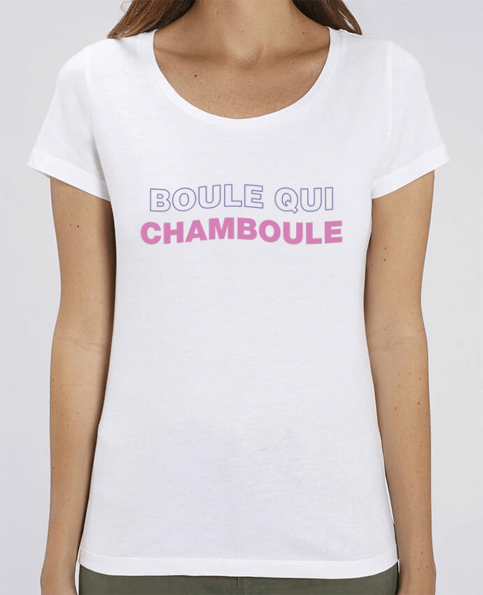 T-shirt Femme Boule qui chamboule par tunetoo