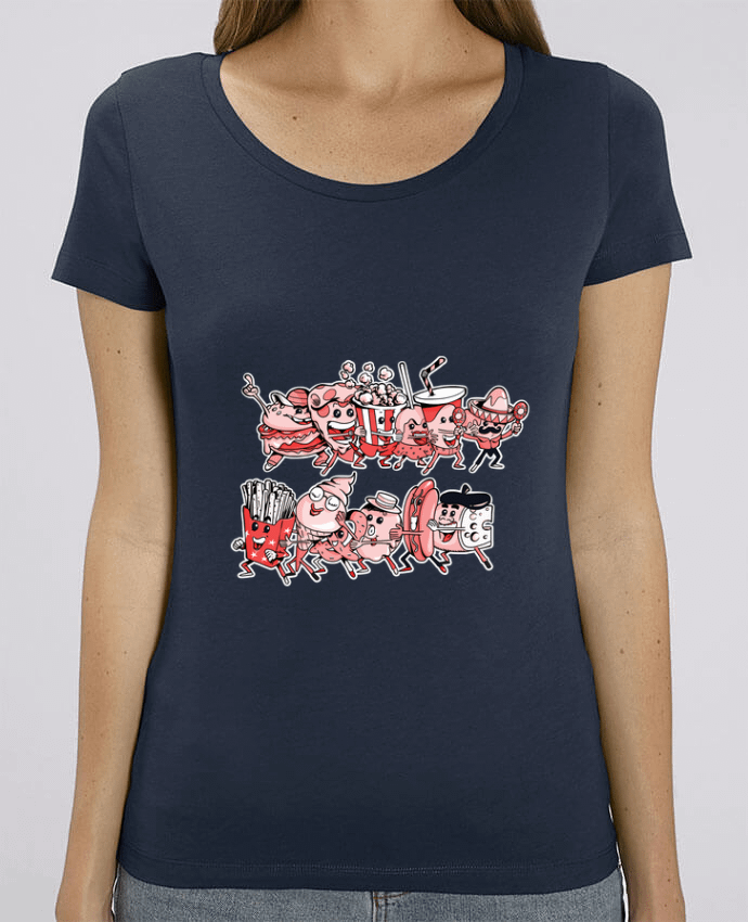 T-Shirt Essentiel - Stella Jazzer Snacking et fiesta by Tomi Ax - tomiax.fr