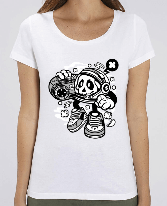 Camiseta Essential pora ella Stella Jazzer Astronaute Boombox Cartoon | By Kap Atelier Cartoon por Kap Atelier