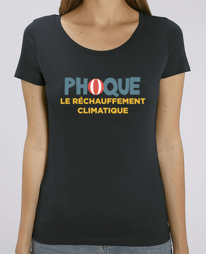 T-shirt Femme Phoque le réchauffement climatique par tunetoo