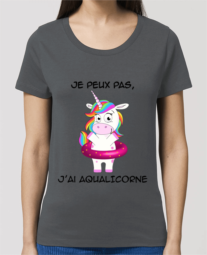 Camiseta Essential pora ella Stella Jazzer Aqualicorne por Nathéo