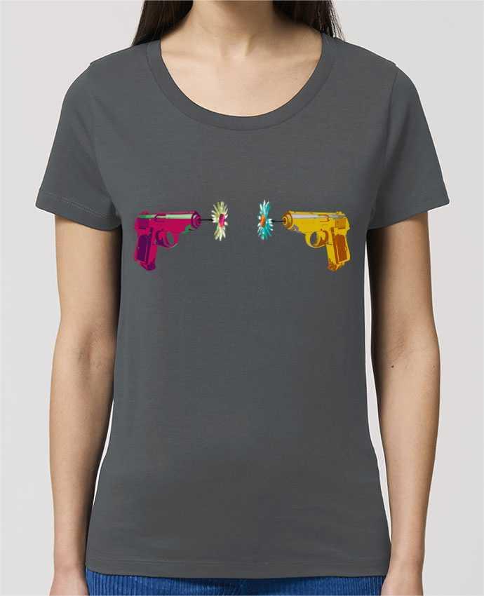 T-shirt Femme Guns and Daisies par alexnax