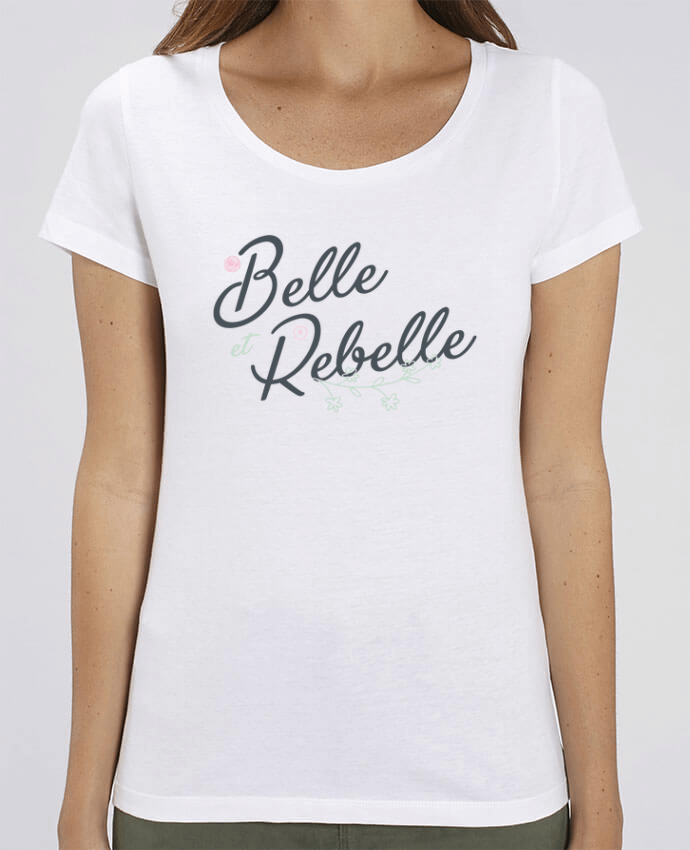 T-shirt Femme Belle et Rebelle par tunetoo