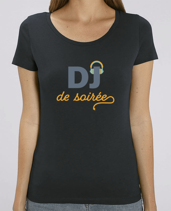 Essential women\'s t-shirt Stella Jazzer DJ de soirée by tunetoo