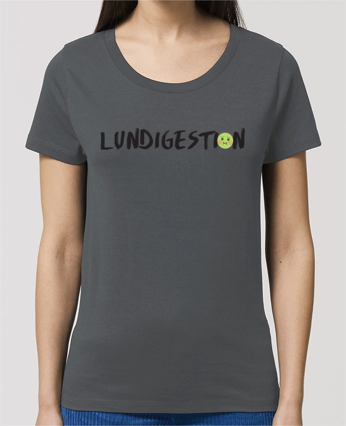 T-shirt Femme Lundigestion par tunetoo