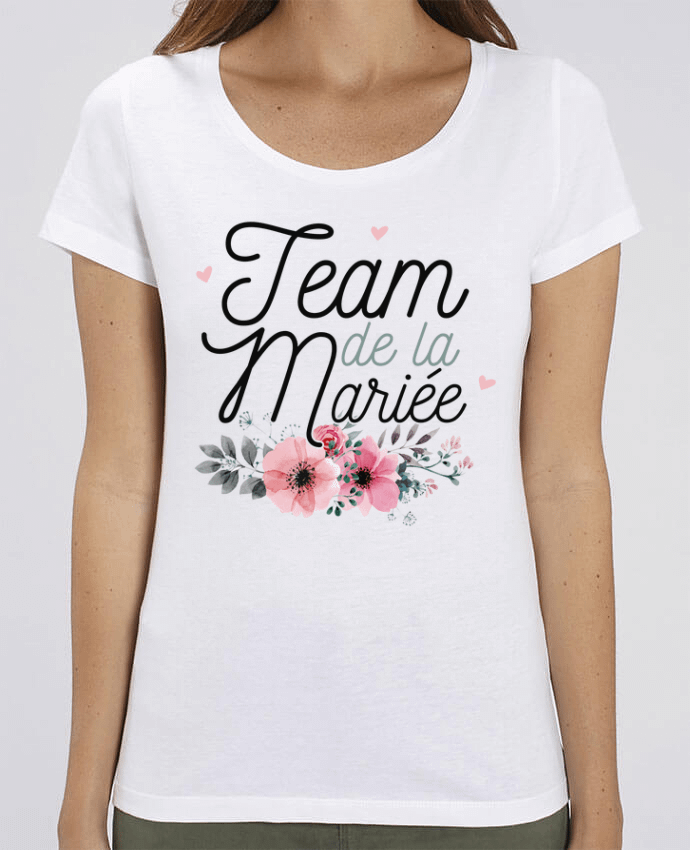 Essential women\'s t-shirt Stella Jazzer Team de la mariée by La boutique de Laura