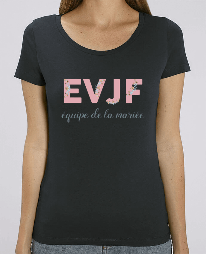 T-shirt Femme EVJF - Équipe de la mariée par tunetoo