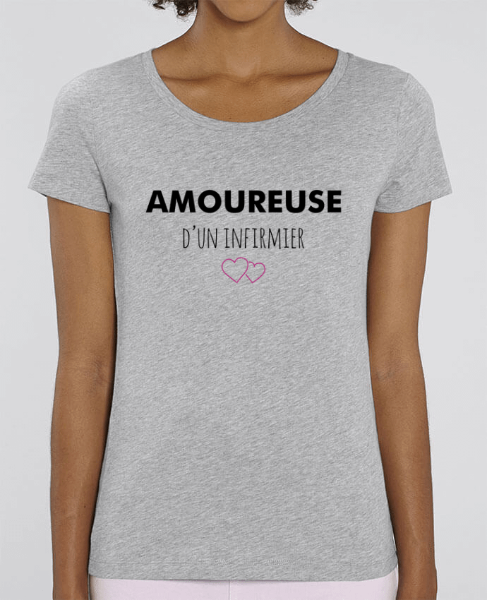 Essential women\'s t-shirt Stella Jazzer Amoureuse d'un infirmier by tunetoo
