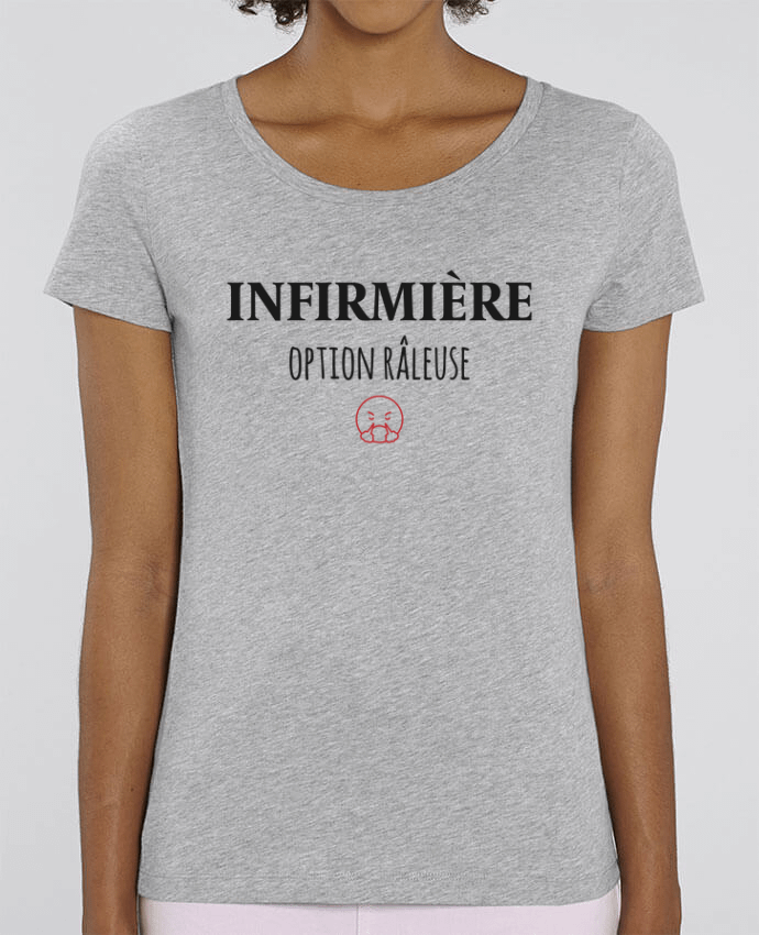 T-shirt Femme Infirmière option râleuse par tunetoo