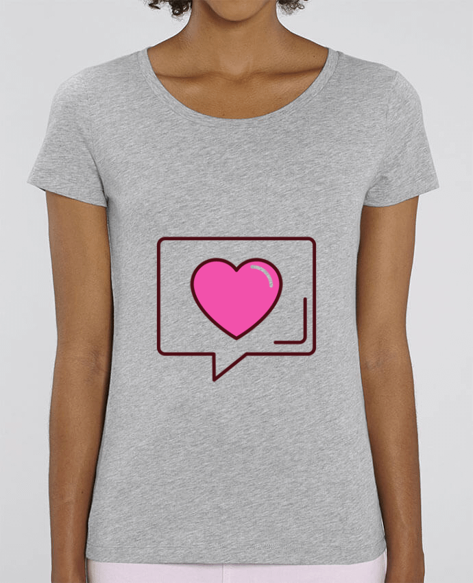 Essential women\'s t-shirt Stella Jazzer Message d'amour by SébCreator